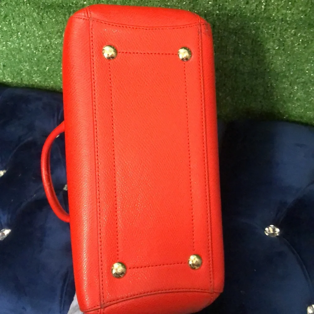 Red Coach Purse - Picture 4 of 4